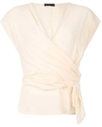 Liu Jo - Oberteil mit V-Ausschnitt - Lyst