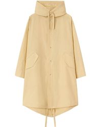 Jil Sander - Mantel Mit Kordelzug - Lyst