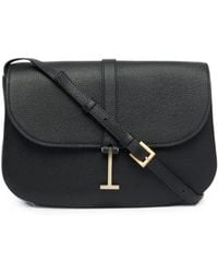 Tom Ford - Medium Kara T-Logo Grained-Leather Cross Body Bag - Lyst