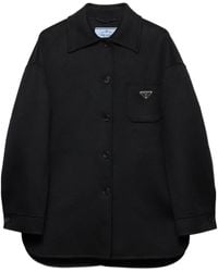 Prada - トライアングルロゴ ジャケット - Lyst