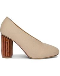 Moschino - Sculpted-Heel Pumps - Lyst