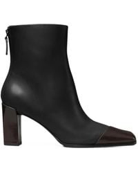 Tory Burch - Bottines À Bout Asymétrique - Lyst