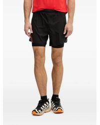 La Sportiva - Flow 5" Logo-Print Layered Shorts - Lyst