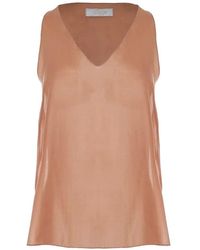 Devotion - V-Neck Sleeveless Blouse - Lyst