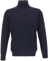 Kangra - Jersey De Lana Con Cuello Vuelto - Lyst
