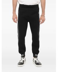Neil Barrett - Biker-Style Side-Stripe Track Pants - Lyst