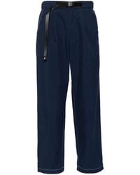 SPORT b. by agnès b. - High-Rise Straight-Leg Trousers - Lyst