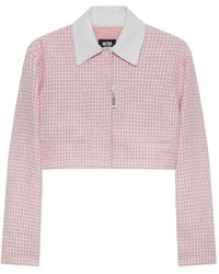 Gcds - Tweed Jacket - Lyst