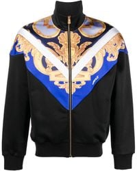 Versace - Sweatshirt With Baroque Print - Lyst