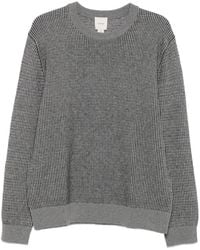 Calvin Klein - Waffle-Knit Crew-Neck Sweater - Lyst