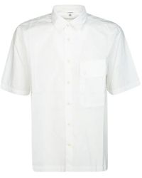 C.P. Company - Flap-Pocket Short-Sleeve Shirt - Lyst