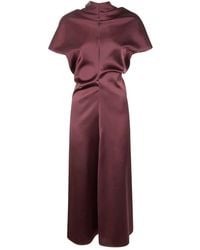 DR. HOPE - Short-Sleeve Midi Dress - Lyst