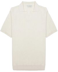 LUIGI GENTILE - Open-Knit Short-Sleeve T-Shirt - Lyst