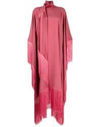 ‎Taller Marmo - Mrs.Ross Fringed Kaftan Dress - Lyst