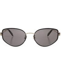 BVLGARI - Serpenti Geometric-Frame Sunglasses - Lyst