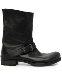 Ma+ - Stivali Biker Con Fibbia - Lyst