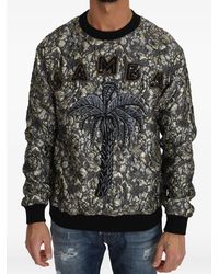 Dolce & Gabbana - Sudadera Samba Con Motivo Floral En Jacquard - Lyst