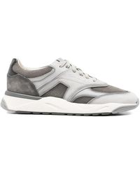 Santoni - Innova Perforated Sneakers - Lyst