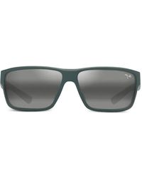 Maui Jim - Eckige Uila Asian Fit Sonnenbrille - Lyst