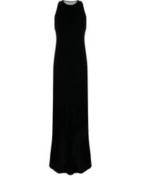 Ralph Lauren - Robe Longue À Design Sans Manches - Lyst