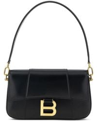 Balenciaga - Small Hourglass Magnetic-Closure Shoulder Bag - Lyst