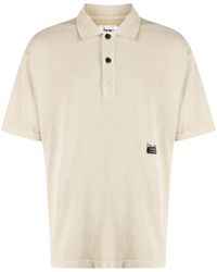 Izzue - Logo-appliqué Cotton Polo Shirt - Lyst