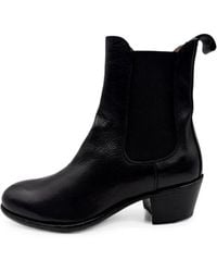 Elia Maurizi - Elasticated-Side Ankle Boots - Lyst