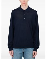 Universal Works - Polo A Maniche Lunghe - Lyst