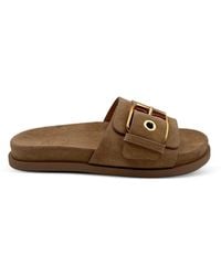 Agl Attilio Giusti Leombruni - Claquettes Cristina À Boucle - Lyst