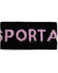 Sportalm - Logo-Intarsia Knitted Headband - Lyst