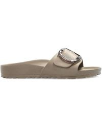 Birkenstock - Buckle-Detail Slides - Lyst