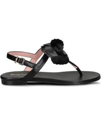 Pretty Ballerinas - Flower-Detailing Sandals - Lyst