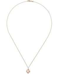 Sydney Evan - 14Ct Box Charm Necklace - Lyst