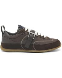 McQueen - Ec1 T-Bar Buckle-Strap Panelled Sneakers - Lyst