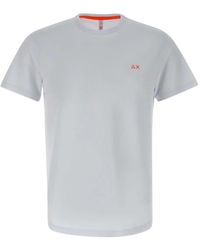 Sun 68 - Logo-Print T-Shirt - Lyst