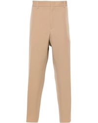 Jil Sander - Tapered-Leg Wool Trousers - Lyst