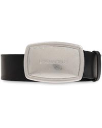 DSquared² - Leren Riem Met Gegraveerd Logo - Lyst