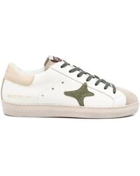 AMA BRAND - Star-Patch Sneakers - Lyst