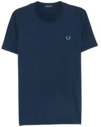 Fred Perry - Katoenen T-Shirt - Lyst