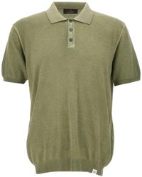 Peuterey - Correbois Frs Cotton-Crepe Polo Shirt - Lyst