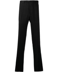 Canali - Tailored Cut Wool Trousers - Lyst