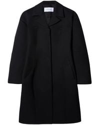 Off-White c/o Virgil Abloh - Round Techno Gab Single-Breasted Coat - Lyst