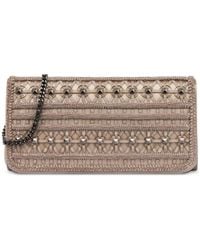 Alberta Ferretti - Stud-Embellished Clutch Bag - Lyst