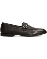 Green George - Grained-Leather Loafers - Lyst