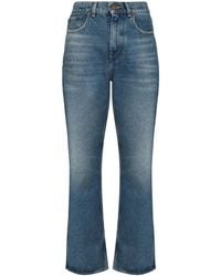 Golden Goose - Deryn High-waisted Flared Jeans Blue - Lyst