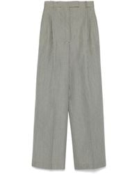 Rohe - Checked Trousers - Lyst