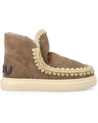 Mou - Eskimo Glitter-Logo Sneakers - Lyst