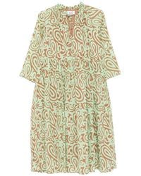 Niu - Robe Mi-Longue À Imprimé Cachemire - Lyst