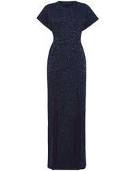 Proenza Schouler - Textured Sequin Maxi Dress - Lyst