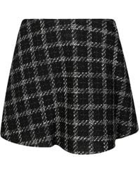 DIESEL - Gonna チェック Aラインスカート - Lyst